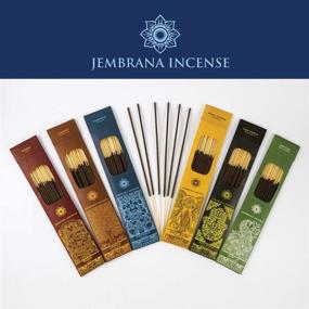 img 3 attached to 🌸 Jembrana Incense Sticks - 6 Scents Set (144 Sticks Total) | Lotus, Sandalwood, Gardenia, Maha Triloka, Raja Harum & Dewi Sai