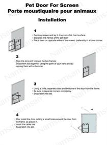 img 1 attached to Leso® Puppy Screen Window Small