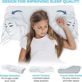 img 1 attached to Pillomara Orthopedic Butterfly Sleeping Ergonomic