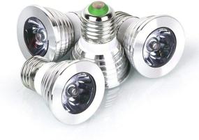 img 3 attached to 🌟 Enhance Your Space with JTao Tec Changing Bulb: 4Pack Spotlight Ambiance