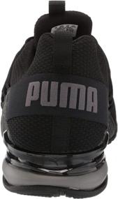 img 2 attached to PUMA Axelion Sneaker Black Quiet Shade Men's Fashion Shoes for Sneakers