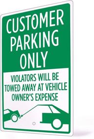 img 3 attached to 🅿️ Enhancing Business Operations: Customer Parking Only Signs