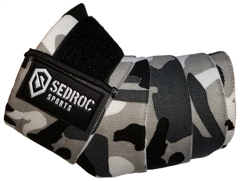 Sedroc sports weight lifting elbow discount wraps powerlifting support sleeves straps