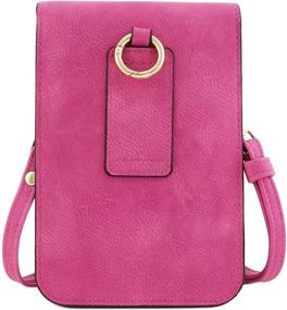 img 3 attached to Phone Holder RFID Blocking Wallet Crossbody Women's Handbags & Wallets and Crossbody Bags