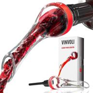 🍷 enhance your wine experience with the vinvoli luxury wine aerator pourer logo