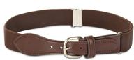 hold’em children's toddler belt with leather closure - elastic 1” wide adjustable strap logo