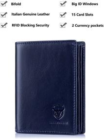 img 1 attached to Bullknight Fashionable Pack - Premium Men's Accessories with Wallets, Card Cases, and Money Organizers