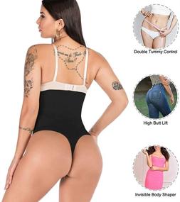 img 3 attached to SAYFUT Cincher Girdle Slimmer Shapewear Women's Clothing and Lingerie, Sleep & Lounge