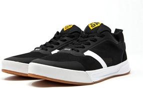 img 4 attached to Alpha Raven Freerunning Men's 👟 Shoes by OLLO - Gum Sole