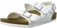 👣 детские унисекс сандалии birkenstock roma логотип