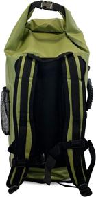 img 3 attached to Waterproof Heavy Duty Backpack Dry Bags for Kayaking, Camping, Beach, Fishing, Hiking - 45L | Dry Pack Travel Gear - Malo'o