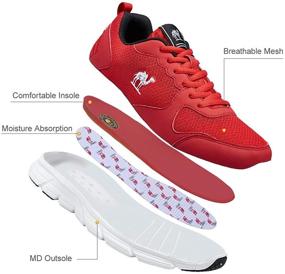 img 3 attached to CAMELSPORTS Lightweight Breathable Men's Athletic Sneakers for Active Lifestyle