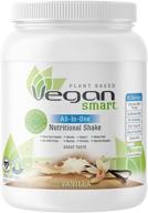 🌱 vegansmart vanilla plant-based vegan protein powder by naturade, all-in-one nutritional shake - 15 servings logo