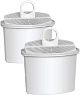 aqua crest tüv süd certified kwf2 coffee water filter - 2 pack, compatible with braun brita kwf2, 3105, 3107, 3112, 3116, kf600, kf580, kf510, kf190, kf180, kf157, kf150, kf145, kft16 logo