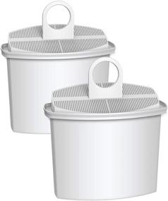 img 4 attached to AQUA CREST TÜV SÜD Certified KWF2 Coffee Water Filter - 2 Pack, Compatible with Braun Brita KWF2, 3105, 3107, 3112, 3116, KF600, KF580, KF510, KF190, KF180, KF157, KF150, KF145, KFT16