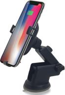 contixo w1 fast wireless charger car mount holder - 10w qi-compatible charging for apple iphone 8/8 plus/x/xs/xs max/xr, samsung galaxy s9/s9 plus/s8/s8 plus/s7/note 8 logo