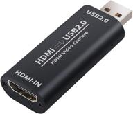 карта захвата hdmi linkfor: запись видеоигр 1080p hd и прямая трансляция для windows mac os логотип