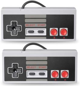 img 4 attached to 🎮 TOOPONE 2-Pack Classic USB Controller for NES - Gamepad for Windows PC, MAC, Raspberry Pi & Laptop Computer Gaming