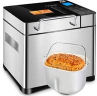 🍳 efficient and space-saving 8-in-1 compact toaster oven air fryer - 6-slice convection oven with rapid infrared heating, dehydrator, and digit time/temp control for oilless roasting, grilling, baking - includes recipes! логотип