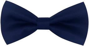 img 4 attached to 🎀 Toddlers' Adjustable Metallic Bowtie - Stylish Accessory for Boys, Ideal for Formal Events and Special Occasions