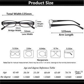img 3 attached to 👓 Premium Quality Reading Glasses: 5 Pairs of Comfortable Spring Hinge Fashion Readers for Men and Women