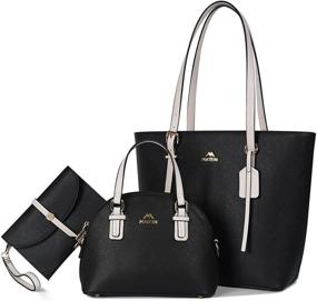 img 4 attached to Handbags Fashion Adjustable Handles Waterproof Women's Handbags & Wallets