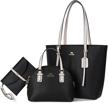 handbags fashion adjustable handles waterproof women's handbags & wallets logo