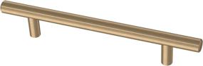 img 4 attached to Franklin Brass Champagne Bronze Cabinet 🔶 Pull, 5-1/16 Inch (128mm), 10-Pack - P01026Z-CZ-B