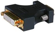 монопрайс 102397 hd15 (vga) мужской к dvi-a женский адаптер - высококачественный позолоченный коннектор логотип