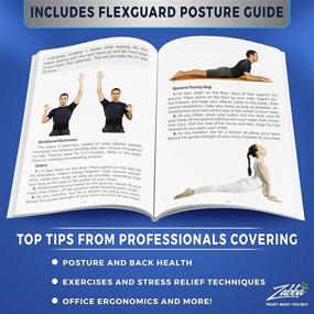 img 2 attached to 🤸 Large FlexGuard Posture Corrector: Back Brace, Shoulder & Neck Support for Women & Men