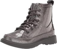 угги для мальчиков "charcoal glitter fashion ugg robley логотип