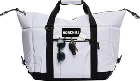img 3 attached to 🛥️ White NorChill 48 Can Insulated Marine Soft Sided Cooler Bag for Boats