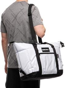 img 2 attached to 🛥️ White NorChill 48 Can Insulated Marine Soft Sided Cooler Bag for Boats