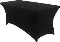 stretchable rectangular spandex tablecloth logo