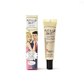 img 4 attached to 👁️ TheBalm Put A Lid On It Eyelid Primer: Quick-Drying Skin-Smoothing Miracle, 0.4 fl. oz.