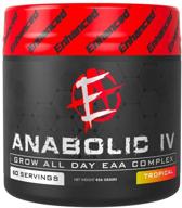 🏋️ enhanced labs - анаболический iv grow all day eaa & bcaa комплекс - порошок с аминокислотным добавкой - для мужчин и женщин - улучшенное набор мышц и более быстрое время восстановления - вкус тропиков (60 порций) логотип