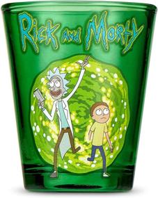 img 3 attached to Standard 2-Pack of Rick and Morty Shot Glasses