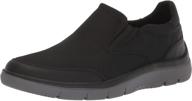high-quality clarks mens tunsil loafer: black men's shoes with timeless elegance logo