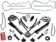 🔧 yjracing variable camshaft timing chain kit with phasers & vvt valves for ford f150 f250 f350 super duty, expedition & lincoln navigator, mark lt (5.4l 3v 2005-2010) logo