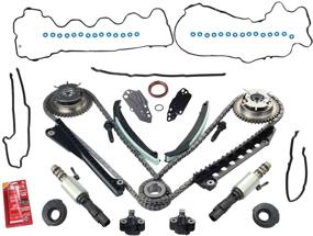 img 4 attached to 🔧 Yjracing Variable Camshaft Timing Chain Kit with Phasers & VVT Valves for Ford F150 F250 F350 Super Duty, Expedition & Lincoln Navigator, Mark LT (5.4L 3V 2005-2010)