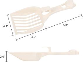 img 3 attached to Depets Plastic Scooper Eco Friendly Material