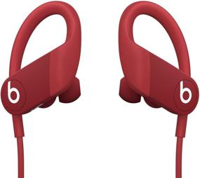 img 3 attached to 🎧 Powerbeats высокопроизводительные беспроводные наушники - чип Apple H1, Bluetooth класса 1, 15 часов прослушивания, защита от пота - красные