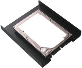 img 1 attached to 🔧 PHITUODA 8 шт. 2,5" to 3,5" Кронштейн адаптер для SSD HDD жесткого диска для ПК - Металлический держатель с винтами в комплекте