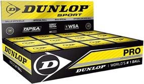 img 2 attached to 🎾 Dunlop Sports Pro XX Squash Ball - Dozen Pack: Enjoy Enhanced Performance on the Court!