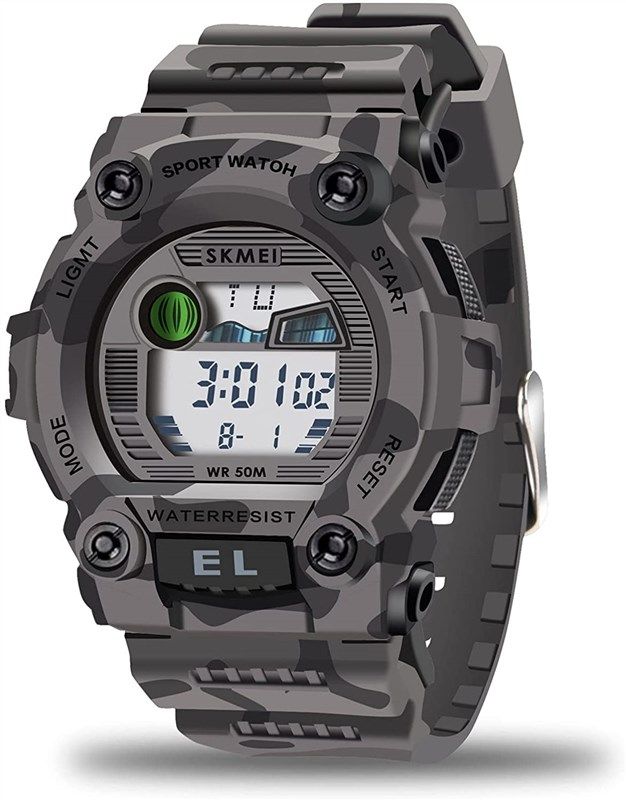 cakcity camouflage waterproof electronic stopwatch 로고