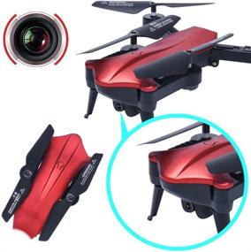 img 1 attached to 🚁 TOYEN GordVE GV1803 FPV Quadcopter 2.4GHz WiFi Camera Drone - 720P HD, Foldable Arm, Altitude Hold, 6 Axis Gyro, RC Quadcopter with Camera - Pocket Drone