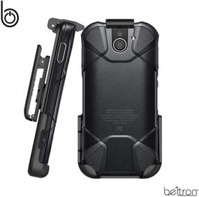 img 4 attached to 📱 BELTRON Belt Clip Holster for Kyocera DuraForce Pro 2, Durable Rotating Belt Clip Holster for Kyocera E6900 E6910 E6920 (AT&T FirstNet Verizon Wireless) DuraForce Pro-2 II (Case-Free Design)