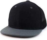 🧢 trendy apparel shop: stylish structured flatbill boys' accessories for a trend-setting look logo