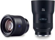 black zeiss batis 85mm f/1.8 📷 lens for sony e mount - enhanced seo logo