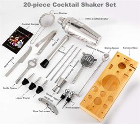 img 3 attached to 🍸 Premium Stainless Steel Cocktail Bartender Accessories for Professionals